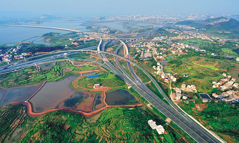 湖北大廣南高速公路/90%