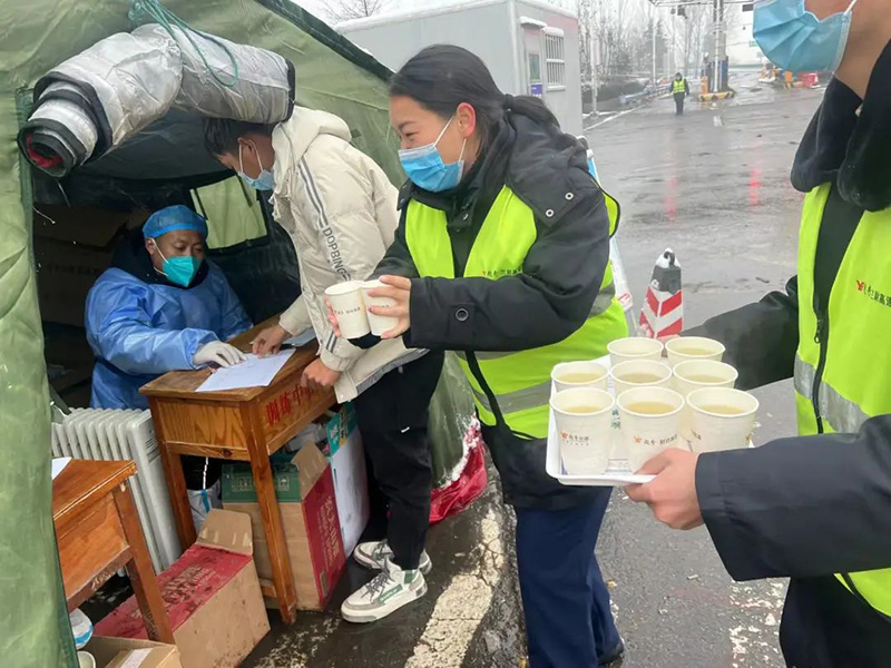 堅守疫情第一線 除雪融冰保平安——尉許（蘭尉）公司除雪融冰硬核保通戰打響